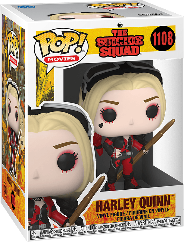 Funko Pop! Movies 1108: The Suicide Squad - Harley Quinn in Body Suit Vinyl Figure (New) - Funko