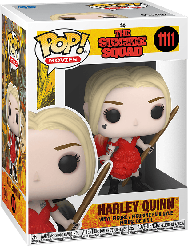 Funko Pop! Movies 1111: The Suicide Squad - Harley Quinn in Ripped Dress Vinyl Figure (New) - Funko