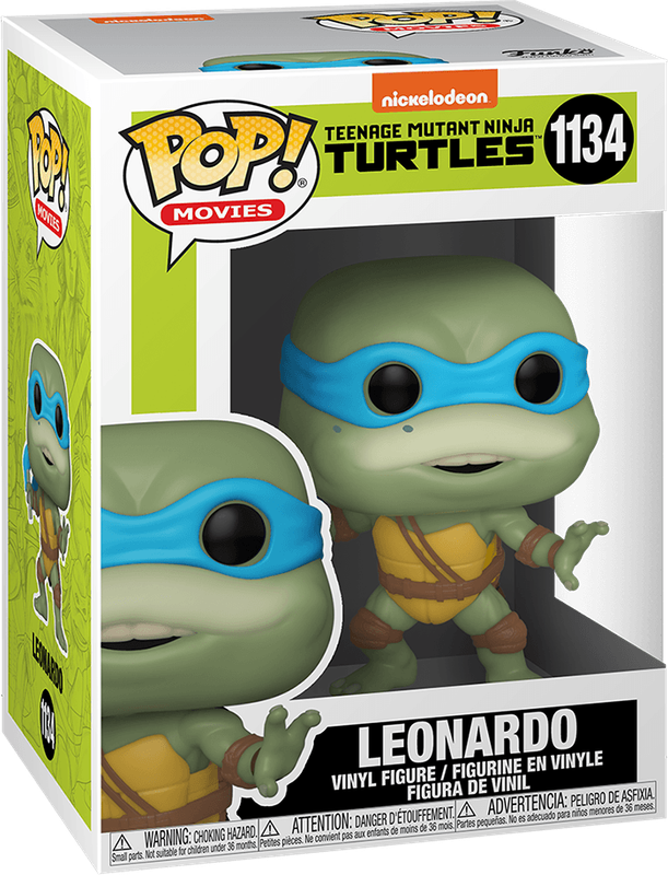 Funko Pop! Movies 1134: Teenage Mutant Ninja Turtles - Leonardo Vinyl Figure (New) - Funko 440G