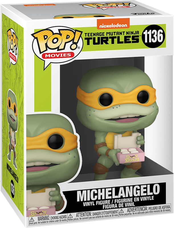Funko Pop! Movies 1136: Teenage Mutant Ninja Turtles - Michelangelo Vinyl Figure (New) - Funko 440G