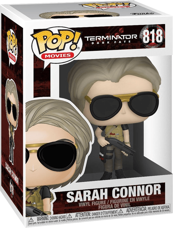 Funko Pop! Movies 818: Terminator - Dark Fate - Sarah Connor Vinyl Figure (New) - Funko 440G