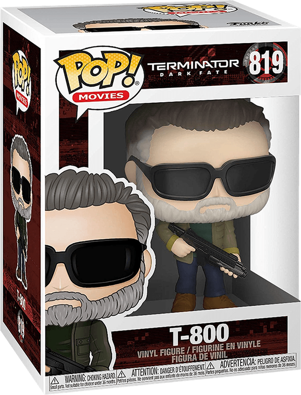 Funko Pop! Movies 819: Terminator - Dark Fate - T-800 Vinyl Figure (New) - Funko 440G