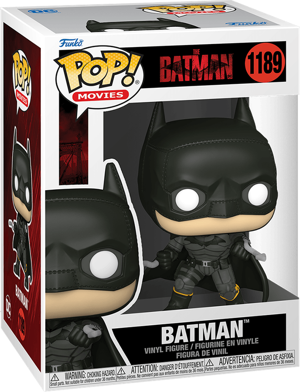 Funko Pop! Movies 1189: The Batman - Batman Vinyl Figure *See Note* (Battle Ready)(New) - Funko 440G