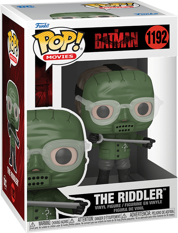 Funko Pop! Movies 1192: The Batman - The Riddler Vinyl Figure *See Note* (New) - Funko 440G