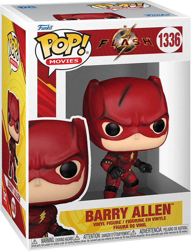 Funko Pop! Movies 1336: The Flash - Barry Allen Vinyl Figure (New) - Funko 440G