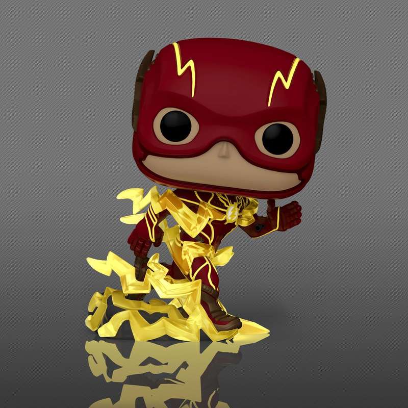 Funko Pop! Movies 1343: The Flash - The Flash Vinyl Figure (Running)(Glow in the Dark)(New) - Funko