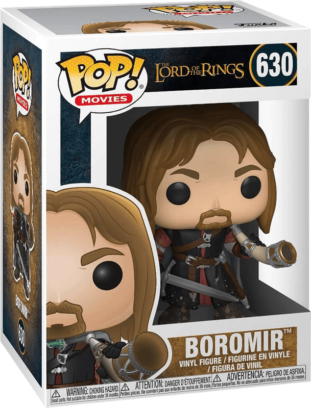Funko Pop! Movies 630: The Lord of the Rings - Boromir Vinyl Figure (New) - Funko 440G