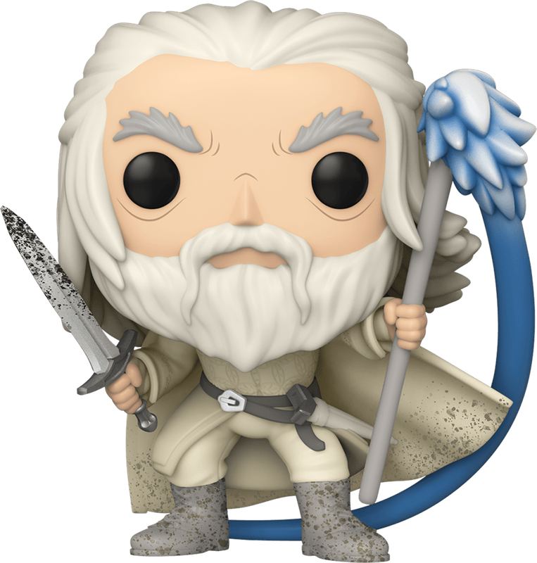 Funko Pop! Movies 1203: The Lord of the Rings - Gandalf the White Vinyl Figure (Glow in the