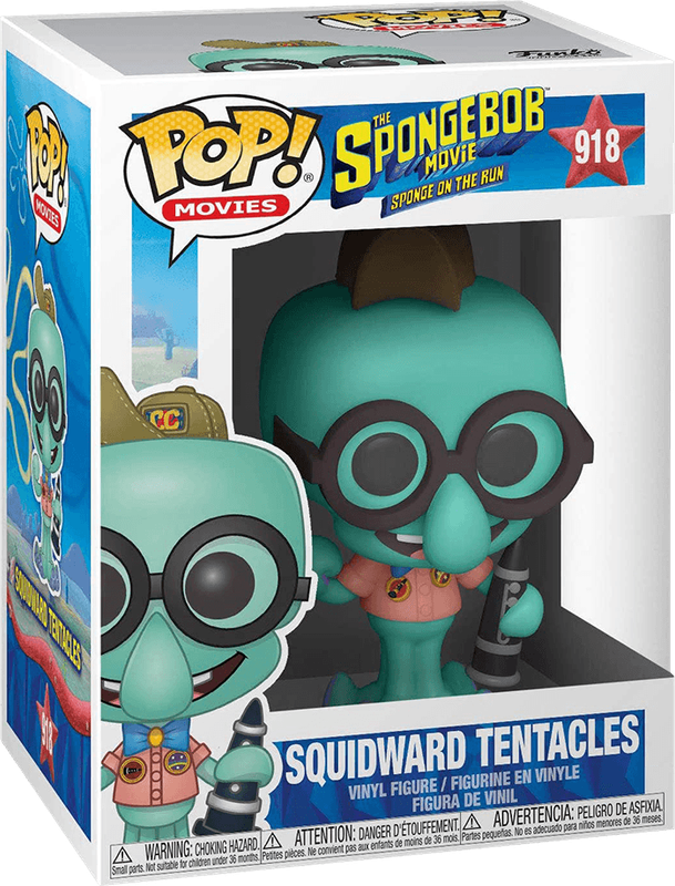 Funko Pop! Movies 918: The SpongeBob Movie: Sponge on the Run - Squidward Tentacles Vinyl Figure