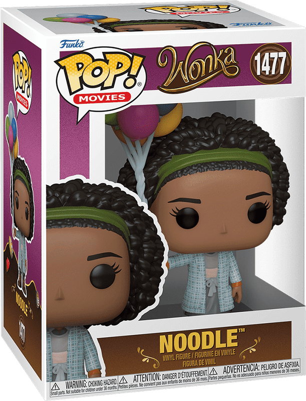 Funko Pop! Movies 1477: Wonka - Noodle with Balloons Vinyl Figure (New) - Funko 440G