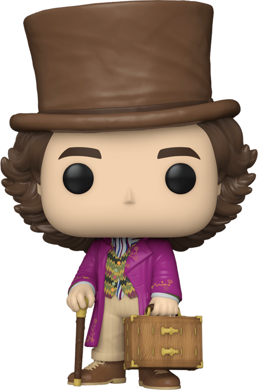 Funko Pop! Movies 1476: Wonka - Willy Wonka with Briefcase Vinyl Figure (New) - Funko 440G