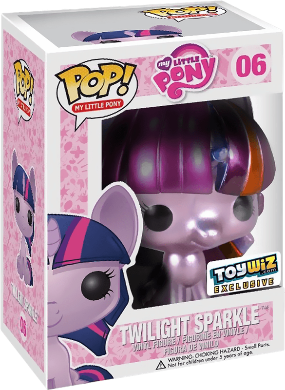 Funko Pop! My Little Pony 06: Twilight Sparkle Vinyl Figure (Metallic)(New) - Funko 440G