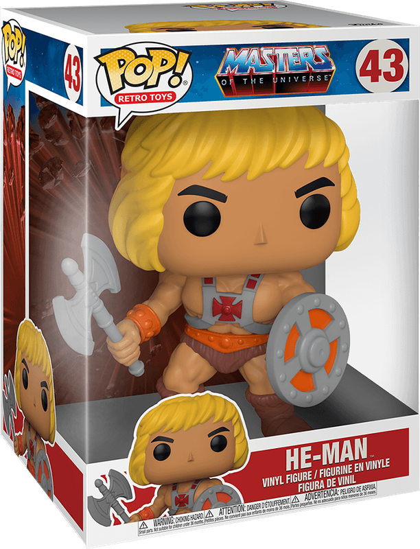 Funko Pop! Retro Toys 43: Masters of the Universe - Battle Armor He-Man Super Sized 10'' Vinyl