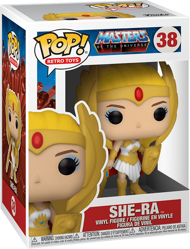 Funko Pop! Retro Toys 38: Masters of the Universe - She-Ra Vinyl Figure (New) - Funko 440G