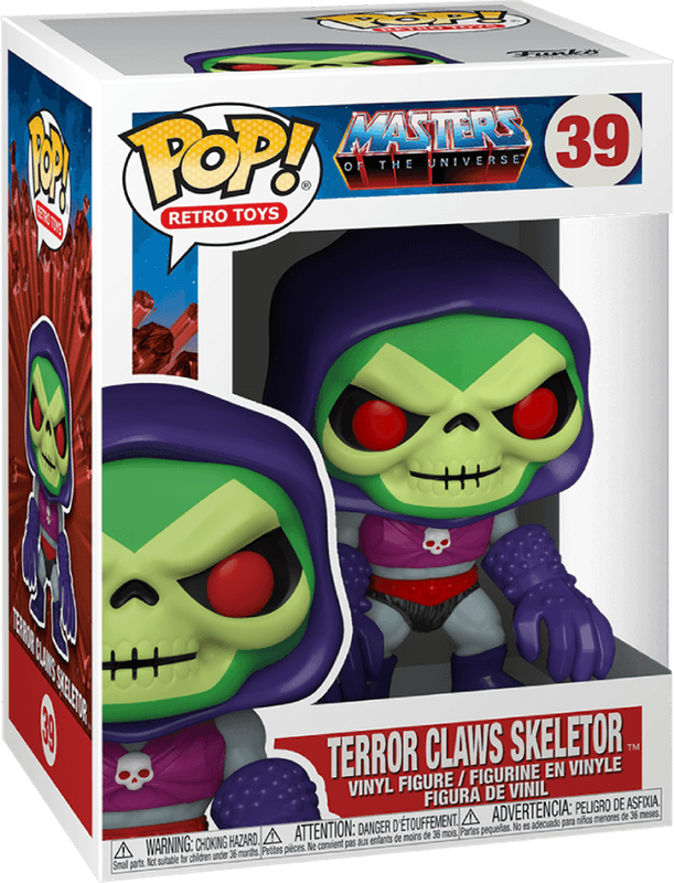 Funko Pop! Retro Toys 39: Masters of the Universe - Terror Claws Skeletor Vinyl Figure (New) -