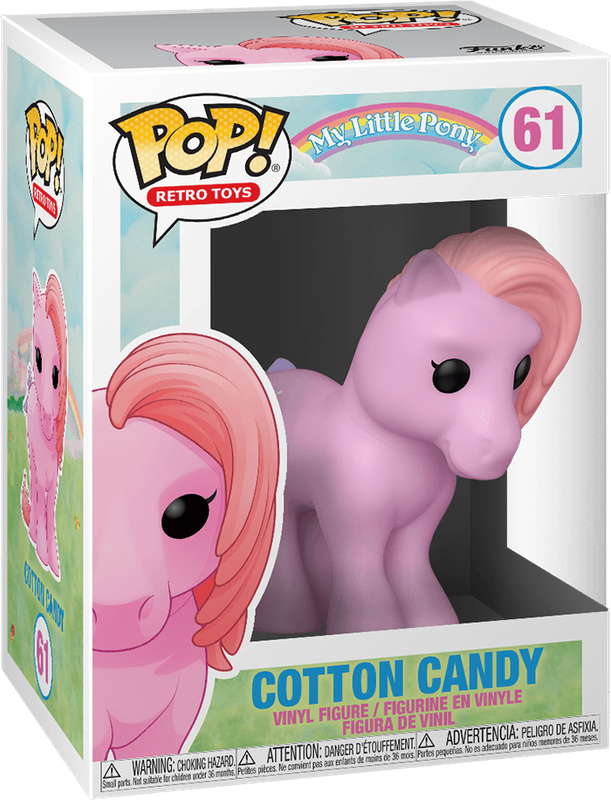 Funko Pop! Retro Toys 61: My Little Pony - Cotton Candy Vinyl Figure (New) - Funko 440G
