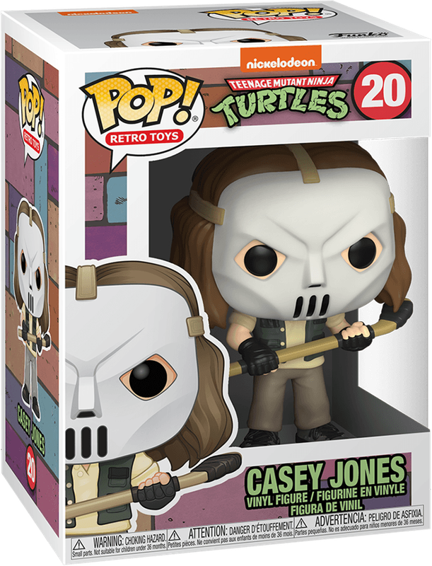 Funko Pop! Retro Toys 20: Teenage Mutant Ninja Turtles - Casey Jones Vinyl Figure *See Note* (New)