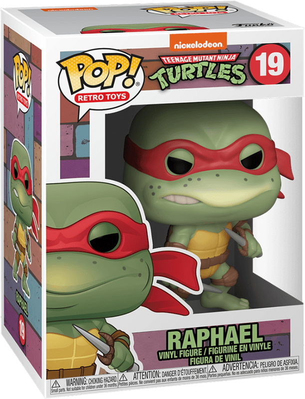 Funko Pop! Retro Toys 19: Teenage Mutant Ninja Turtles - Raphael Vinyl Figure *See Note* (New) -