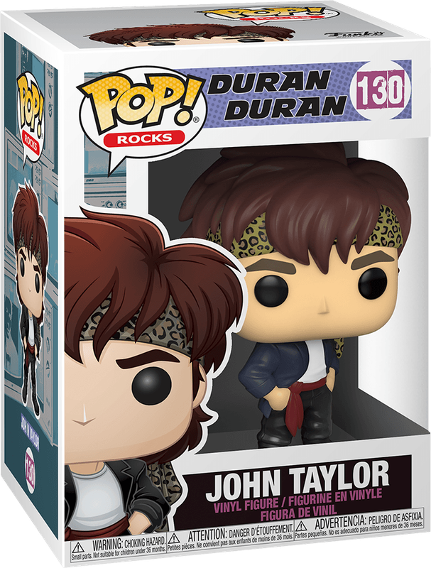 Funko Pop! Rocks 130: Duran Duran - John Taylor Vinyl Figure *See Note* (New) - Funko 440G