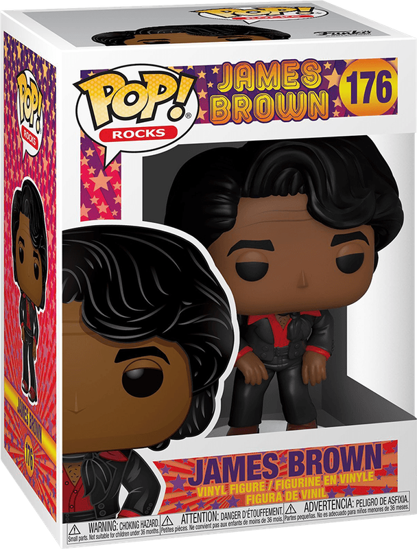 Funko Pop! Rocks 176: James Brown - James Brown Vinyl Figure (New) - Funko 440G