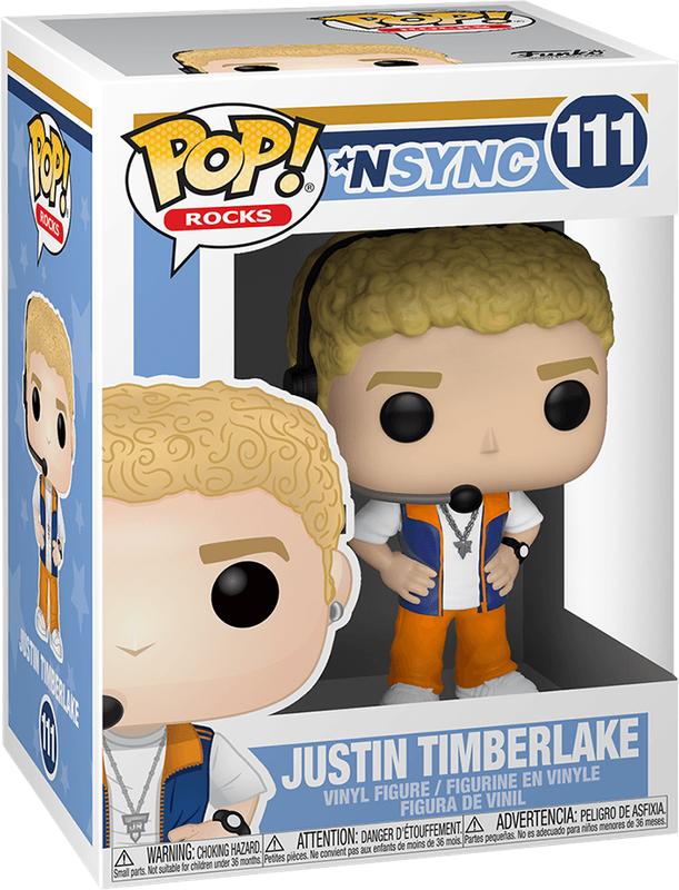 Funko Pop! Rocks 111: Justin Timberlake Vinyl Figure (New) - Funko 440G