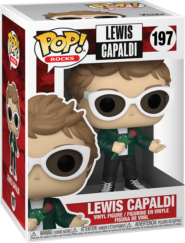 Funko Pop! Rocks 197: Lewis Capaldi Vinyl Figure (New) - Funko 440G