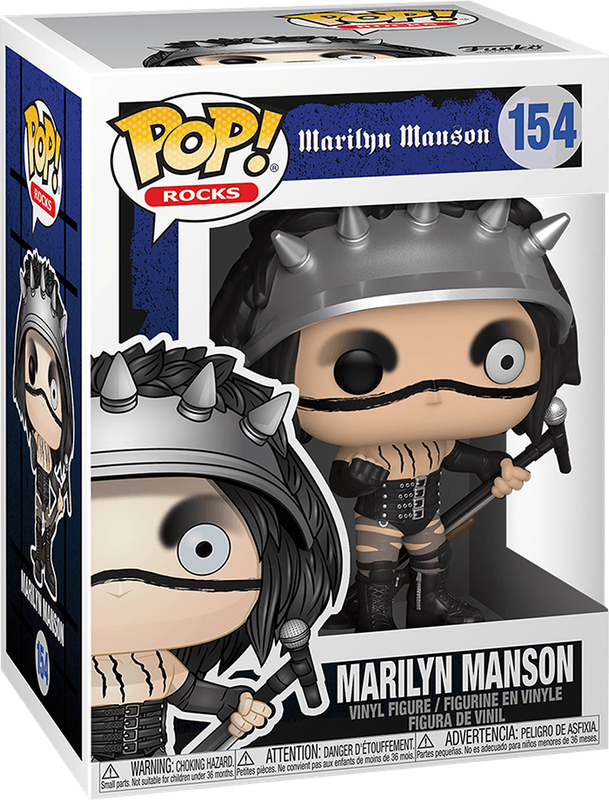 Funko Pop! Rocks 154: Pop! Rocks: Marilyn Manson Vinyl Figure *See Note* (New) - Funko 440G