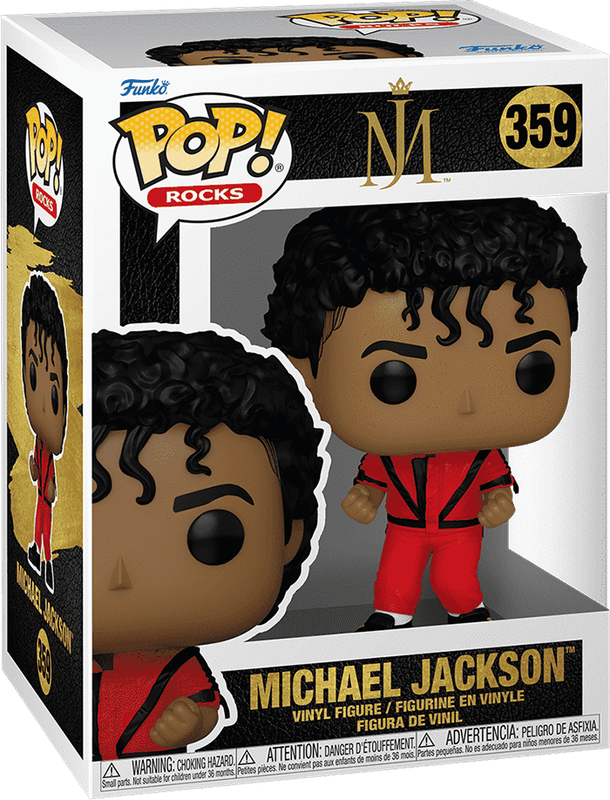 Funko Pop! Rocks 359: Michael Jackson Vinyl Figure (Thriller)(New) - Funko 440G