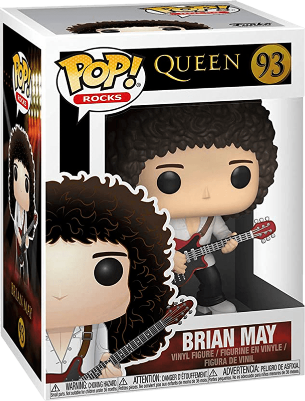 Funko Pop! Rocks 93: Queen - Brian May Vinyl Figure (New) - Funko 440G