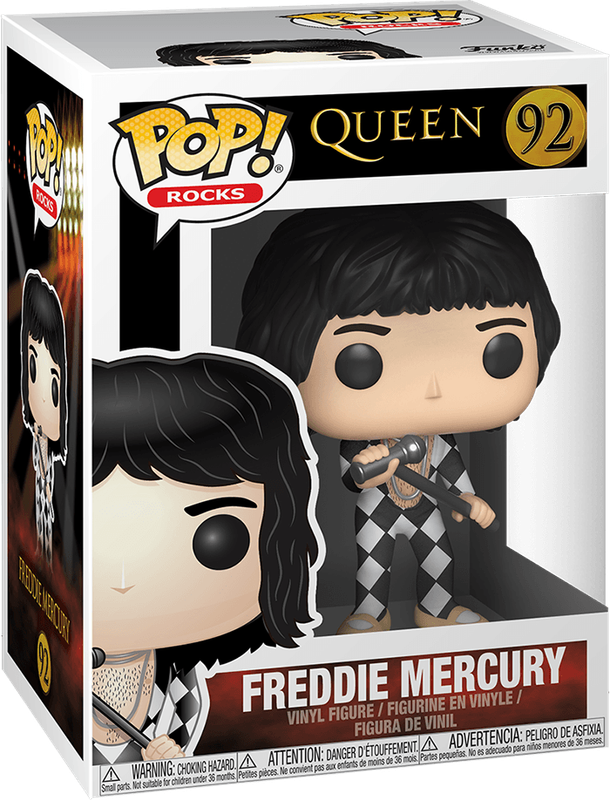 Funko Pop! Rocks 92: Queen - Freddie Mercury Vinyl Figure (New) - Funko 440G