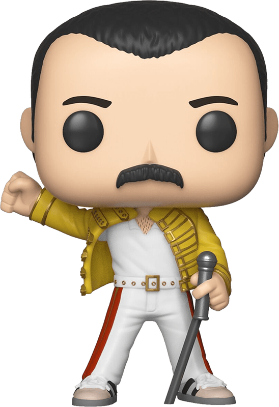 Funko Pop! Rocks 96: Queen - Freddie Mercury Vinyl Figure (Wembley 1986)(New) - Funko 440G