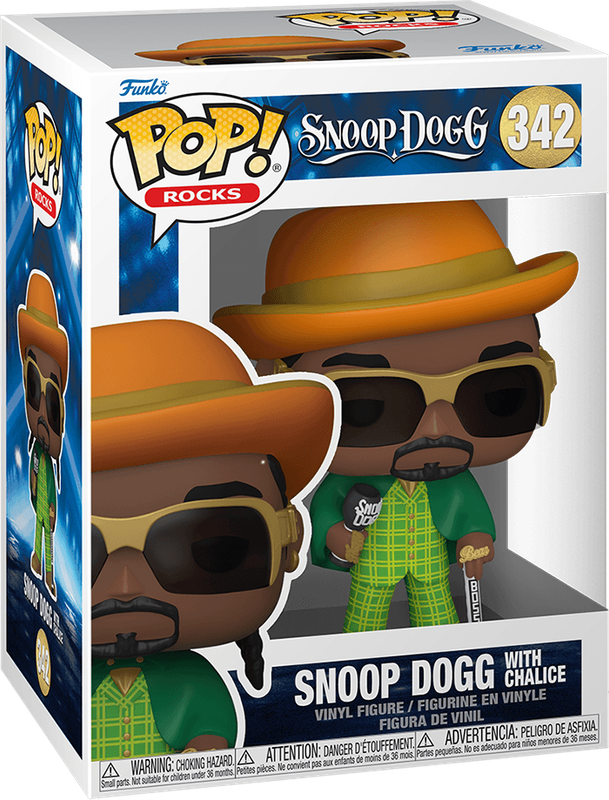 Funko Pop! Rocks 342: Snoop Dogg with Chalice Vinyl Figure (New) - Funko 440G