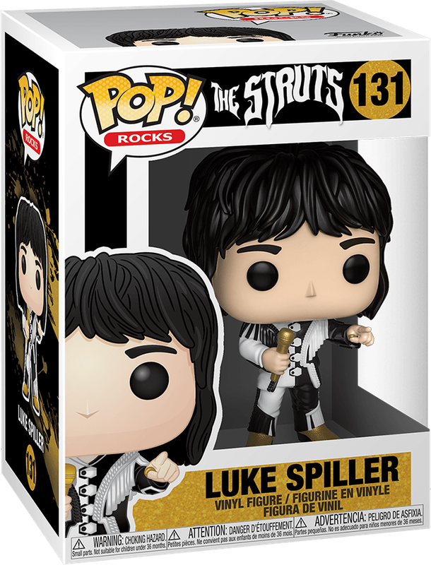 Funko Pop! Rocks 131: The Struts - Luke Spiller Vinyl Figure (New) - Funko 440G