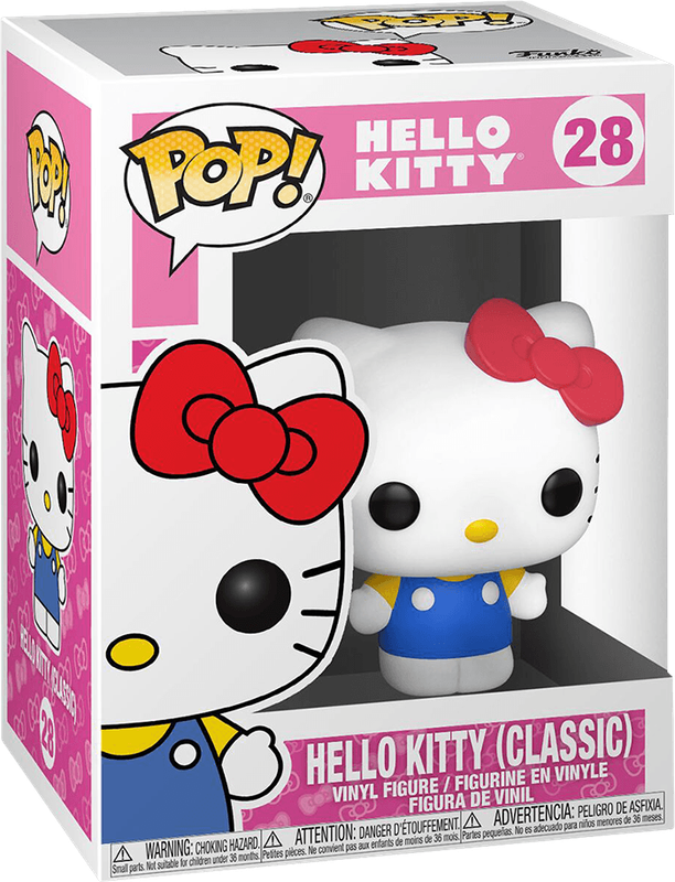 Funko Pop! Sanrio 28: Hello Kitty - Hello Kitty Vinyl Figure (Classic)(New) - Funko 440G