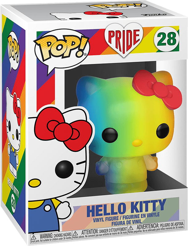 Funko Pop! Sanrio 28: Pride - Hello Kitty - Hello Kitty Vinyl Figure (New) - Funko 440G