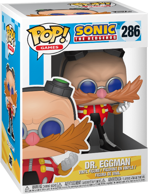 Funko Pop! Games: Sonic the Hedgehog - Dr. Eggman Vinyl Figure (New) - Funko 300G