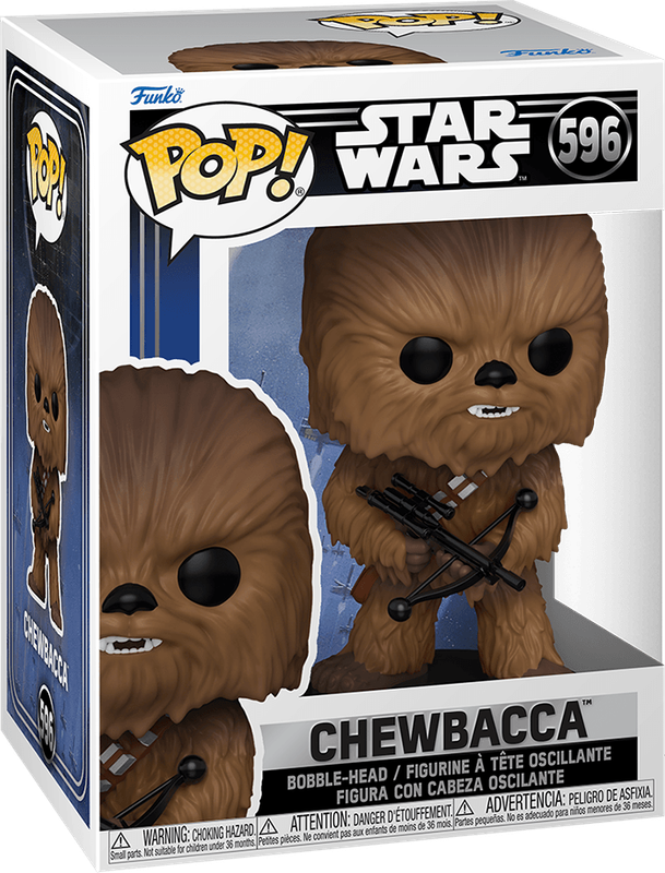 Funko Pop! Star Wars 596: A New Hope - Chewbacca Vinyl Bobble-Head (New) - Funko 440G