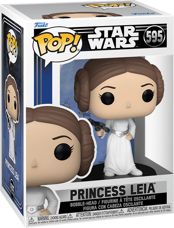 Funko Pop! Star Wars 595: A New Hope - Princess Leia Vinyl Bobble-Head (New) - Funko 440G