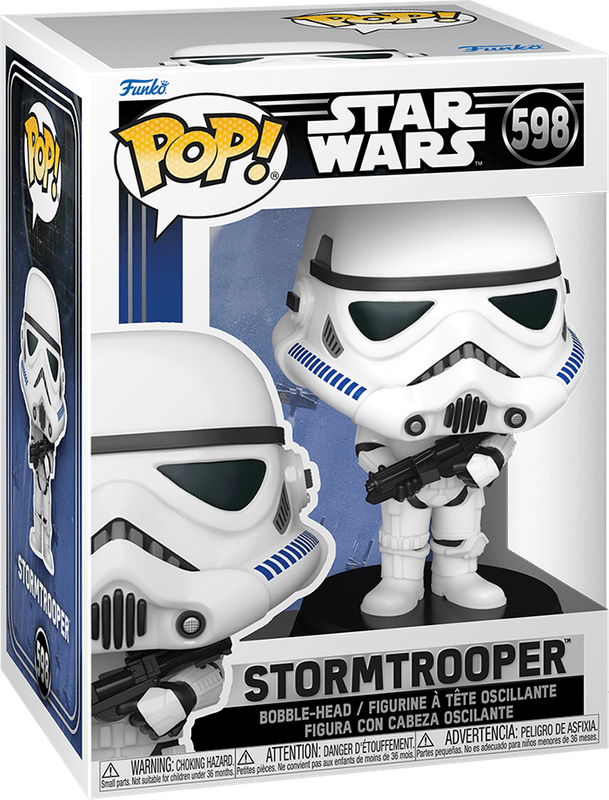 Funko Pop! Star Wars 598: A New Hope - Stormtrooper Vinyl Bobble-Head (New) - Funko 440G