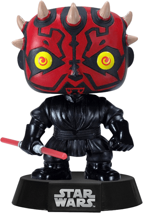 Funko Pop! Star Wars 09: Darth Maul Vinyl Bobble-Head (New) - Funko 440G