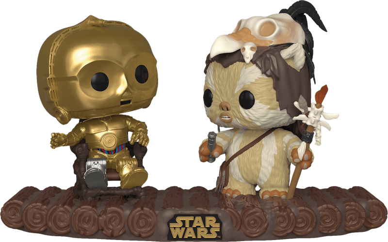 Funko Pop! Star Wars Movie Moments 294: Encounter on Endor Vinyl Bobble-Heads (new) - Funko 1500G