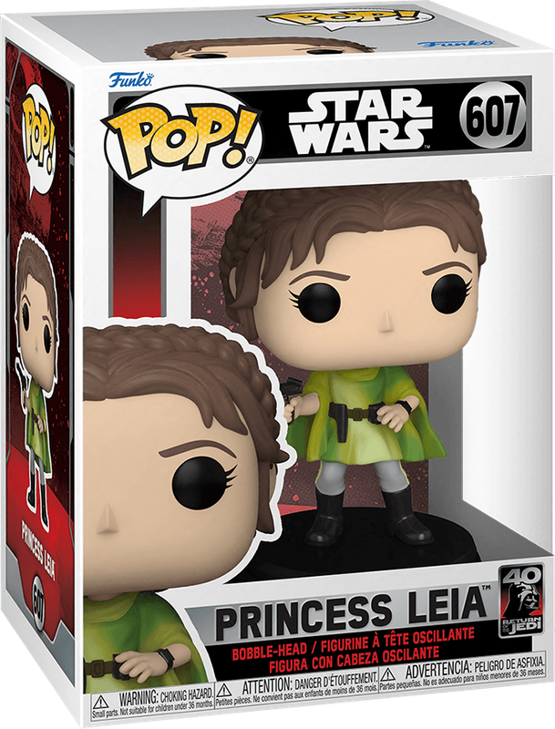 Funko Pop! Star Wars 607: Return of the Jedi - Princess Leia Vinyl Bobble-Head (New) - Funko 440G