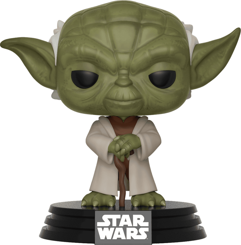 Funko Pop! Star Wars 269: The Clone Wars - Yoda Vinyl Bobble-Head (New) - Funko 440G