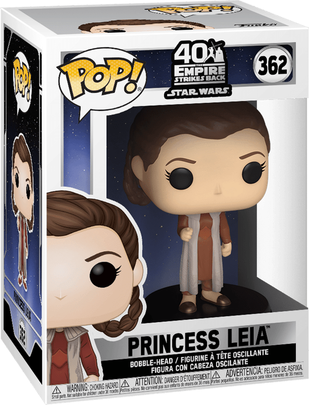 Funko Pop! Star Wars 362: The Empire Strikes Back - Princess Leia Vinyl Bobble-Head (New) - Funko