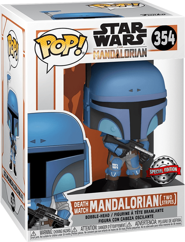 Funko Pop! Star Wars 354: The Mandalorian - Death Watch Mandalorian Vinyl Bobble-Head *See Note*