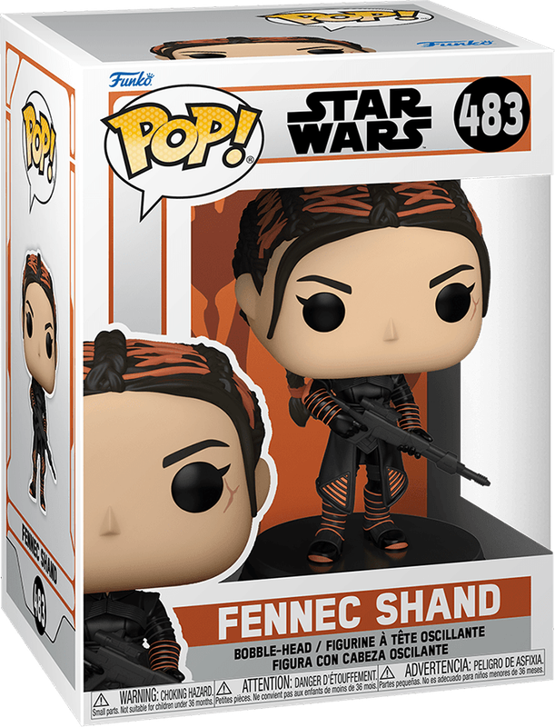 Funko Pop! Star Wars 483: The Mandalorian - Fennec Shand Vinyl Bobble-Head (New) - Funko 440G