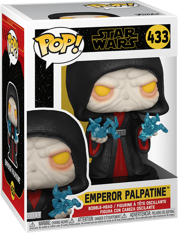 Funko Pop! Star Wars 433: The Rise of Skywalker - Emperor Palpatine Vinyl Bobble-Head (New) - Funko