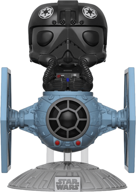 Funko Pop! Star Wars 221: Tie Fighter Pilot with Tie Fighter Vinyl Bobble-Head (New) - Funko 300G