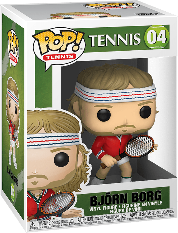 Funko Pop! Tennis 04 - Bjorn Borg Vinyl Figure (New) - Funko 440G