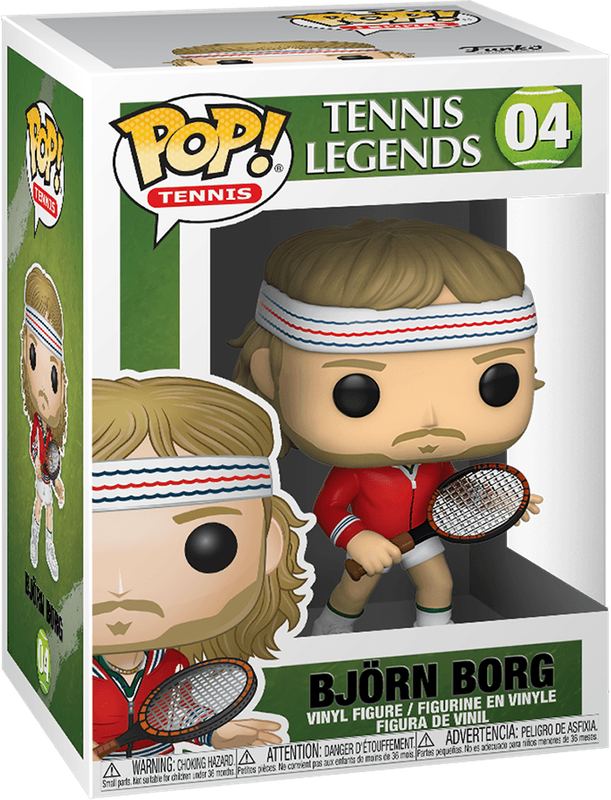 Funko Pop! Tennis 04 - Bjorn Borg Vinyl Figure (New) - Funko 440G
